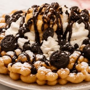 Chocolate Lover funnel cake